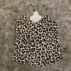 J Crew Leopard Tank
